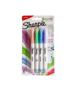 MARCATEXTO SHARPIE SNOTE C/4PZ PASTEL