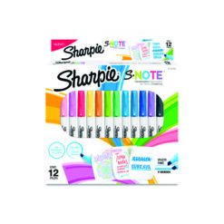 MARCATEXTO SHARPIE S-NOTE C/12 COLORES