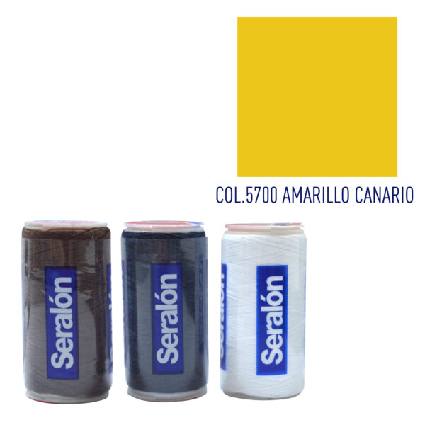 HILO SERALON COL.5700 AMARILLO CANARIO