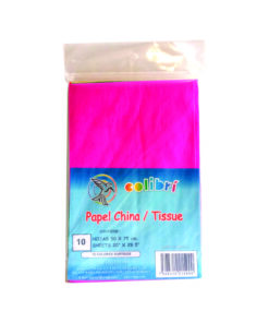 PAPEL CHINA C/10PZ SURTIDO 50X75CM