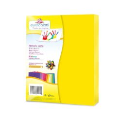 PAPEL DE COLOR AMARILLO NEON