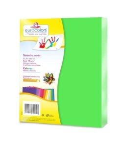 PAPEL DE COLOR VERDE NEON