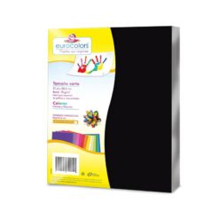 PAPEL DE COLOR NEGRO CTA C/100H EC0014