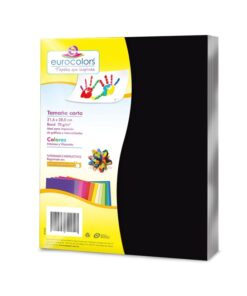 PAPEL DE COLOR NEGRO CTA C/100H EC0014