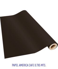 PAPEL AMERICA CAFE  0.7X5MTS ROLLO   (610)
