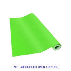 PAPEL AMERICA VERDE LIMON