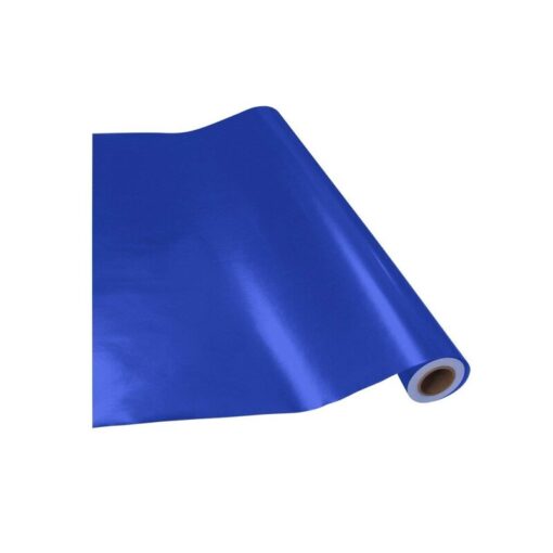 PAPEL DE COLOR METALICO AZUL REY
