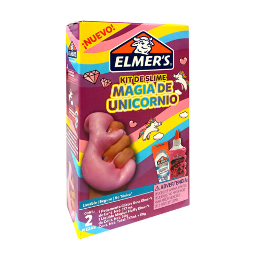 KIT DE SLIME MAGIA DE UNICORNIO C/2PZ EL