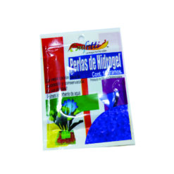 PERLA DE HIDROGEL DE 10GRMS. AZUL CONFET