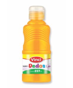 PINTURA P/DEDOS AMARILLA 237ML VINCI DIG