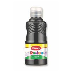 PINTURA P/DEDOS NEGRO 237ML VINCI DIGITA