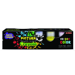 PINTURA TEMPERA 25ML C/10 COLORES