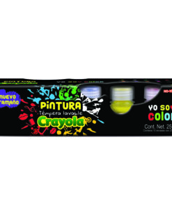 PINTURA TEMPERA 25ML C/10 COLORES