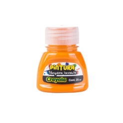 PINTURA TEMPERA 25ML NARANJA 542536
