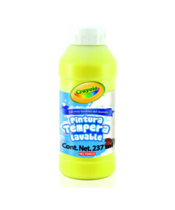 PINTURA TEMPERA 237ML AMARILLO CRAYOLA