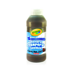 PINTURA TEMPERA 237ML CAFE CRAYOLA