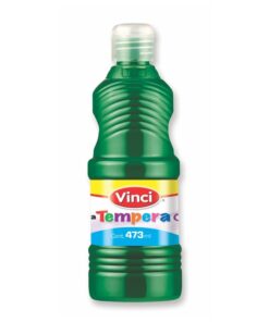 PINTURA TEMPERA 473ML VERDE ESMERA VINCI