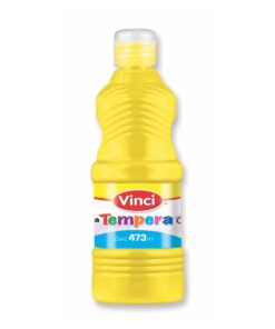 PINTURA TEMPERA 473ML AMARILL NEON VINCI