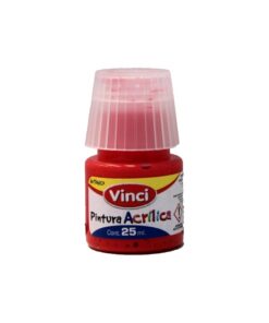 PINTURA ACRILICA 25ML 092 ROJO VINCI