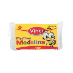 PLASTILINA AMARILLA VINCI 180G.MODELINA