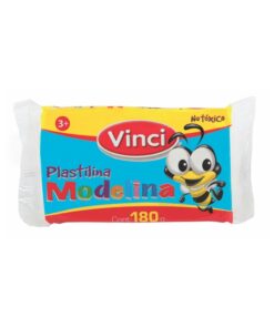 PLASTILINA AZUL CLARO VINCI 180G.MODELIN
