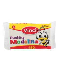 PLASTILINA BLANCA VINCI 180G. MODELINA