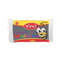PLASTILINA GRIS VINCI 180G.MODELINA