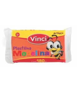 PLASTILINA NARANJA VINCI 180G.MODELINA