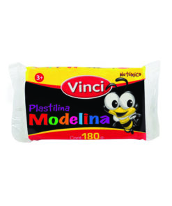 PLASTILINA NEGRO VINCI 180G MODELINA