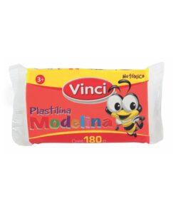 PLASTILINA ROJO VINCI 180G. MODELINA