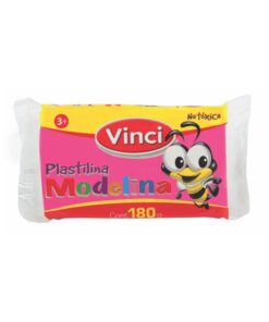 PLASTILINA ROSA VINCI 180G.MODELINA