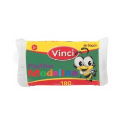 PLASTILINA VERDE OSC VINCI 180G.MODELINA