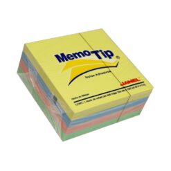 NOTAS ADHESIVAS CUBO  PASTEL