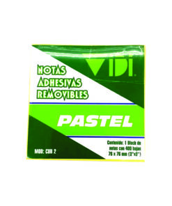 CUBO PASTEL 4 COLORES