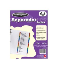SEPARADOR INDEX A-Z WILSONJONES