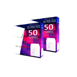 SOBRE MAPASA P/CD/DVD/VCD BLANCO