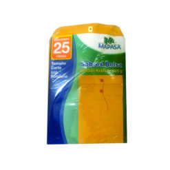 SOBRE CARTA C/RONDANA C/25PZ