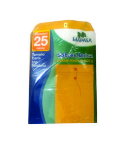 SOBRE CARTA C/RONDANA C/25PZ