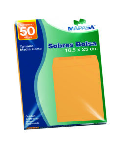 SOBRE MP 603 MANILA 1/2CARTA