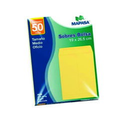 SOBRE MP 606 MANILA 1/2 OFICIO