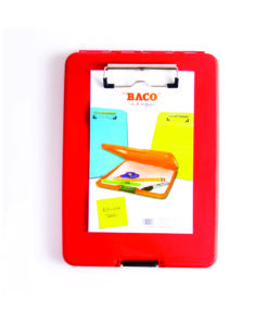 ESTUCHE TABLA BACO COLORES NEGRO, ROJO, MORADO