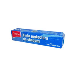 TINTA PROTECTORA CHEQUE 12ML AZUL AZOR