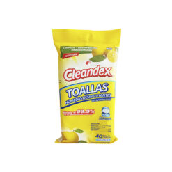 TOALLITAS HUMEDAS ANTIBACT C/40 CLEANDEX