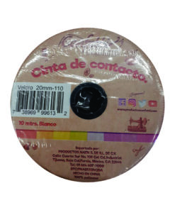 VELCRO UN JUEGO DE 2 PZA 20MMX10MT BLANCO