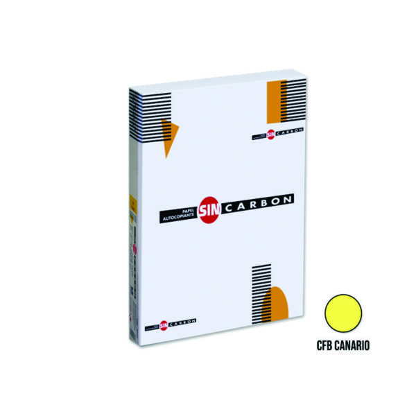 PAPEL AUTOCOPIA OFICIO CFB CANARIO