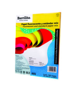 PAPEL FLUORESCENTE Y PASTEL