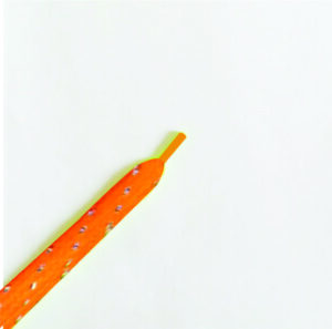 AGUJETA COLOR NARANJA PLATA