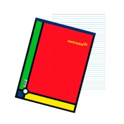 BLOCK CARTA RAYA CON 80 HOJAS ESTRELLA