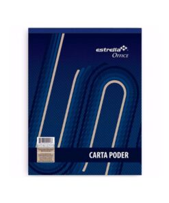 BLOCK CARTA PODER ESTRELLA 50 HOJAS