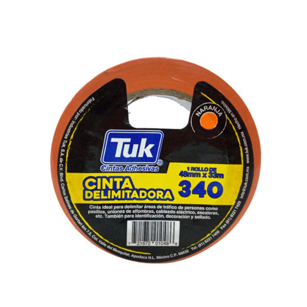 CINTA TUK DELIMITADORA NARANJA